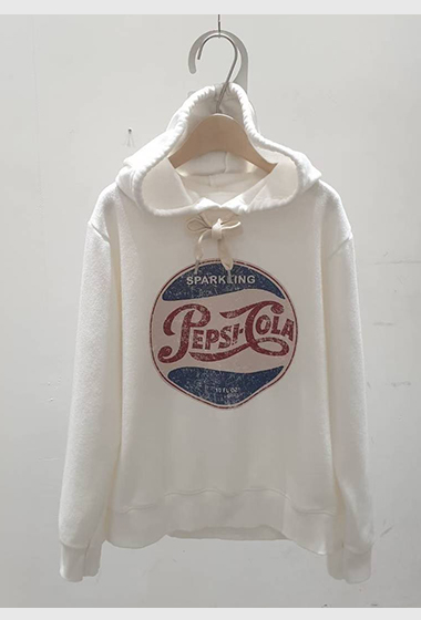 A27.卜派家復古百事可樂刷毛帽TEE