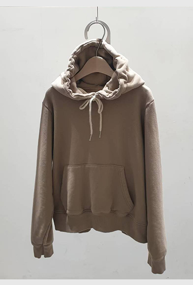 A28.卜派家連帽印字舒適大學TEE