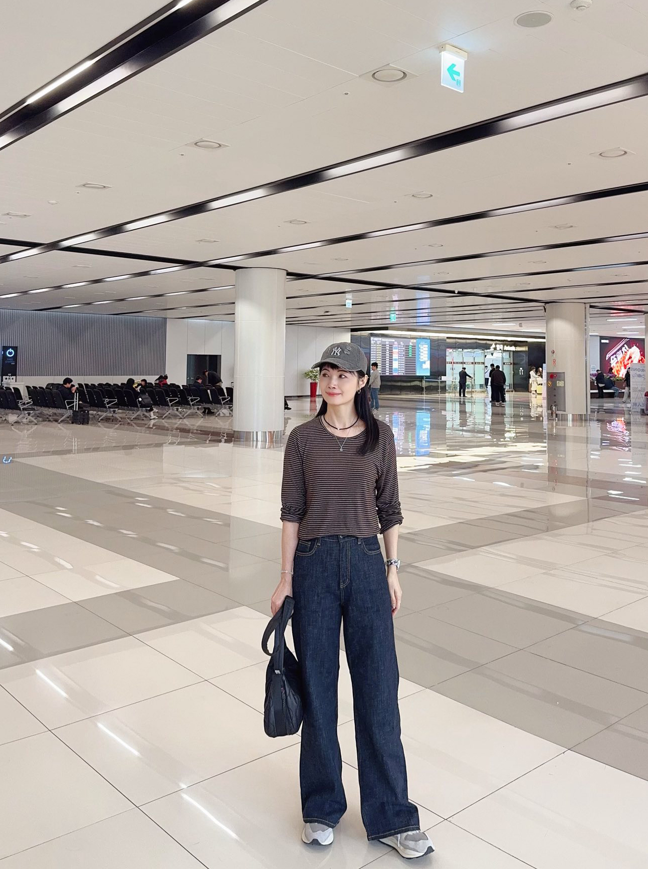 好感系女孩零失誤條紋TEE