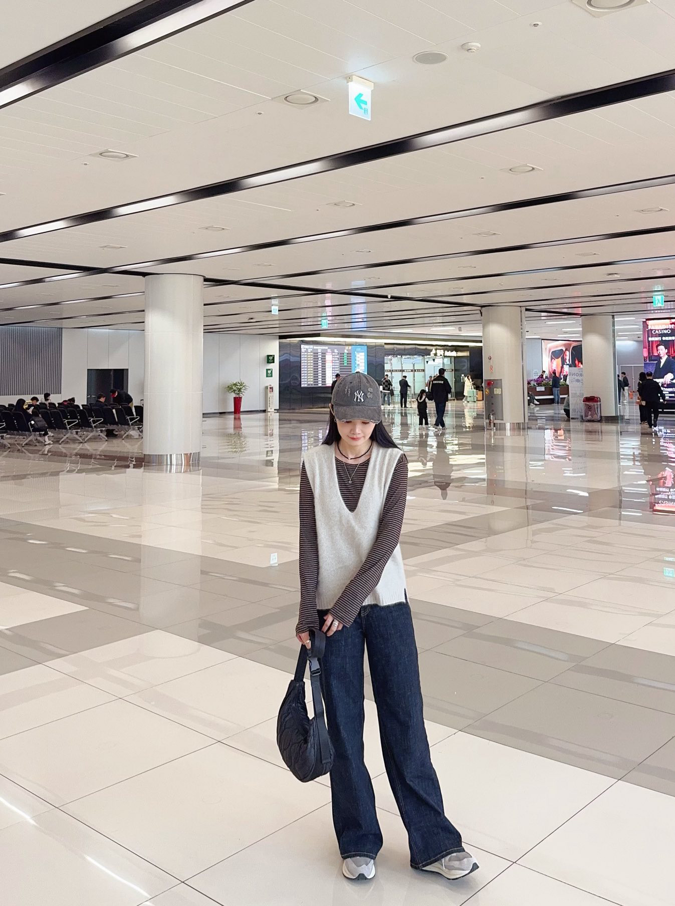 好感系女孩零失誤條紋TEE