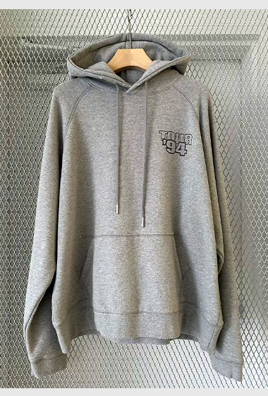 A37.美式風格連帽大學TEE