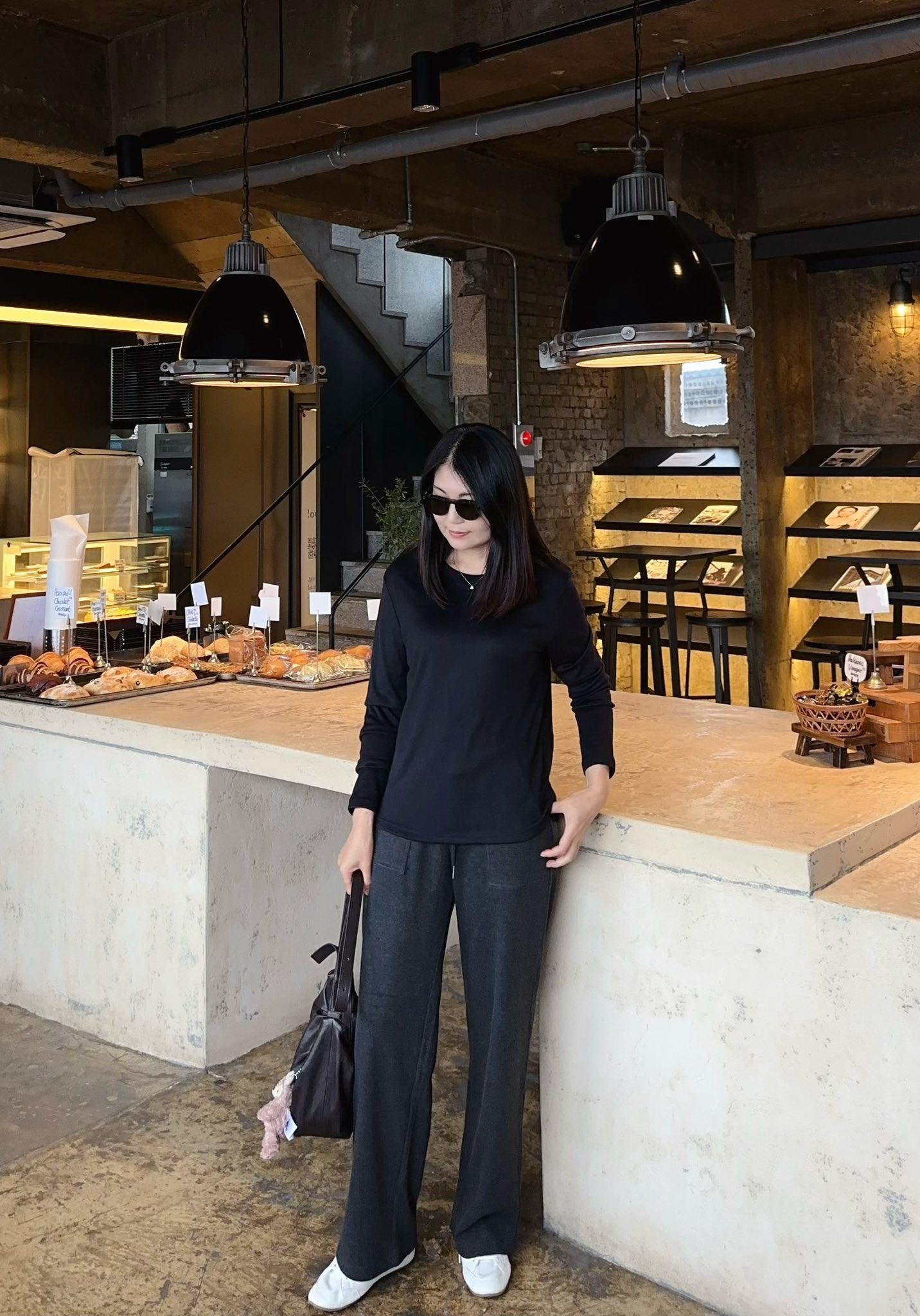 B28.自信好穿彈Q素面長袖TEE