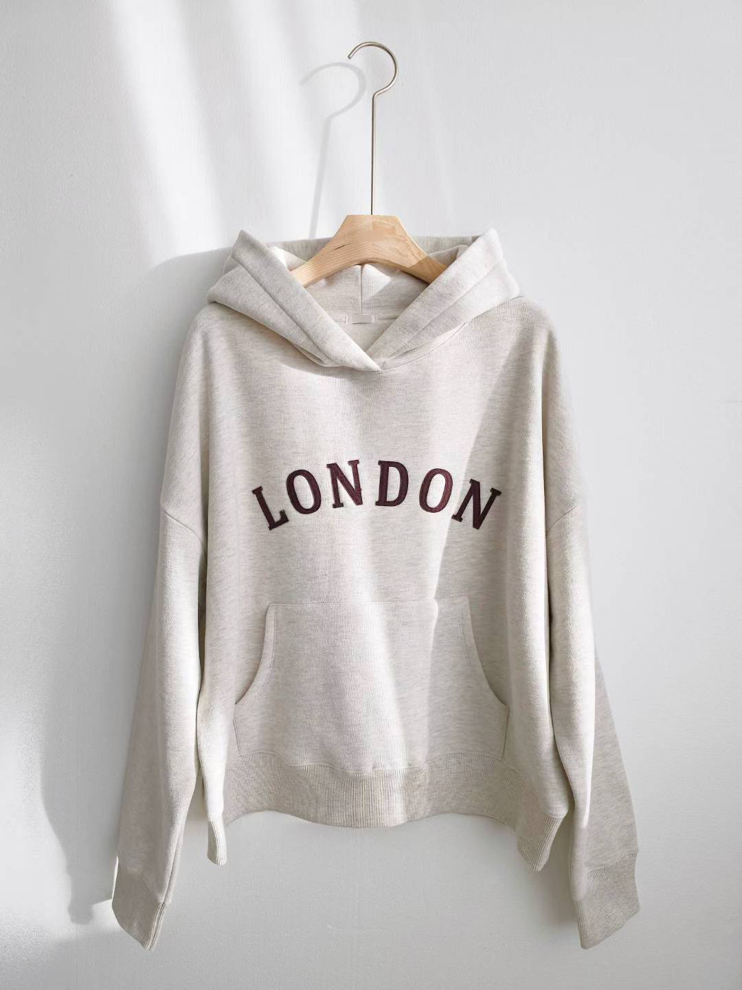 C26.休閒LONDON連帽大學TEE