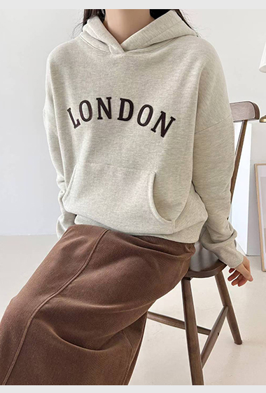 C26.休閒LONDON連帽大學TEE