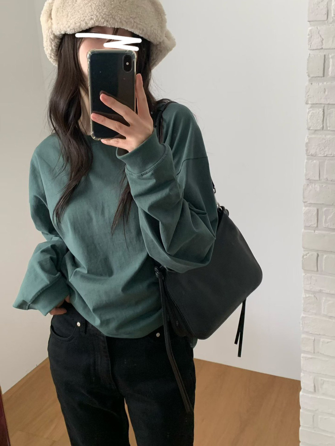 A05.小V家舒適內搭圓領棉TEE