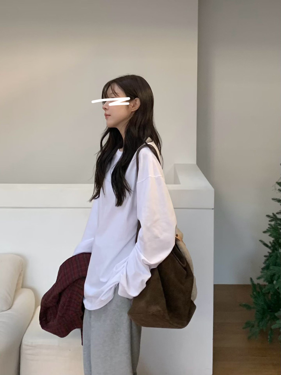 A05.小V家舒適內搭圓領棉TEE