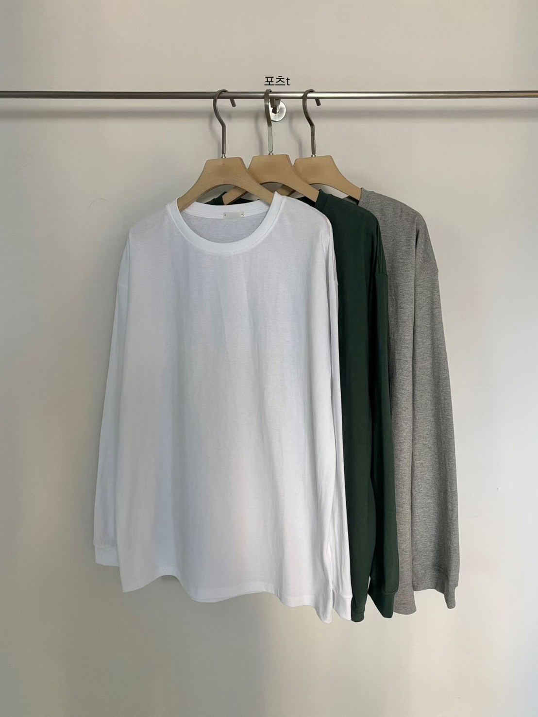 A05.小V家舒適內搭圓領棉TEE