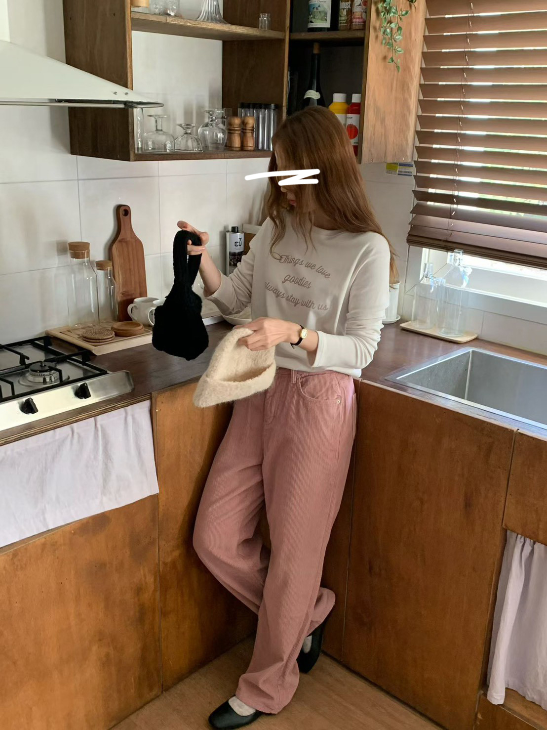 A69.日常莫蘭迪英文草寫TEE