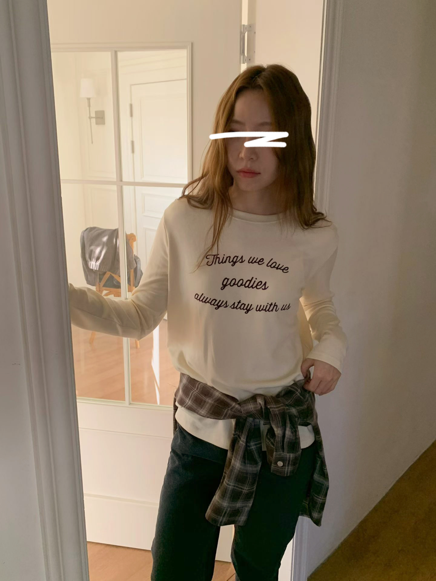 A69.日常莫蘭迪英文草寫TEE