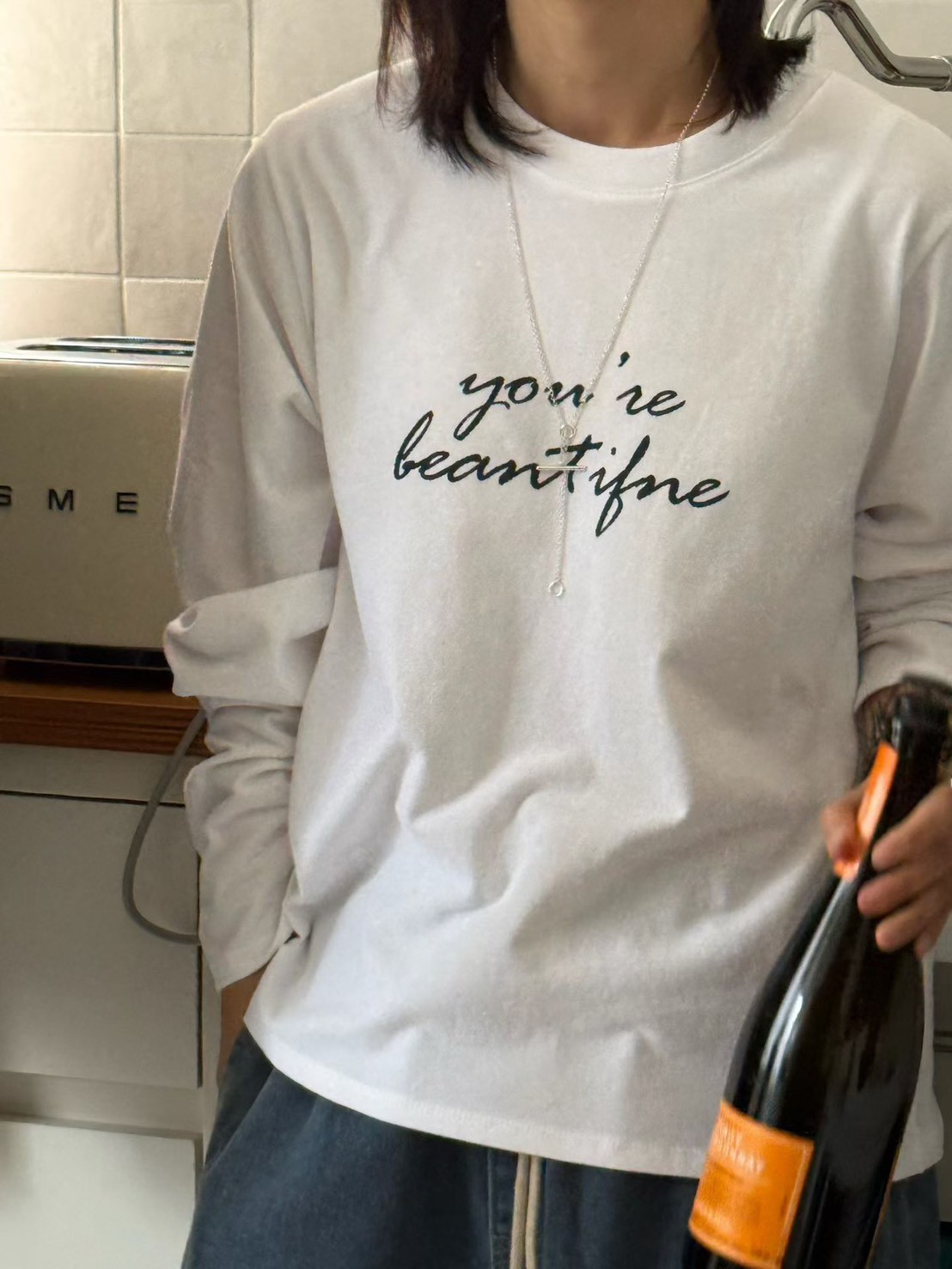 B06.日常冬季英文草寫TEE