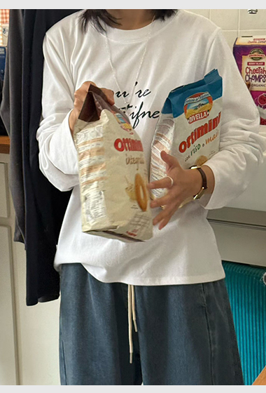 B06.日常冬季英文草寫TEE