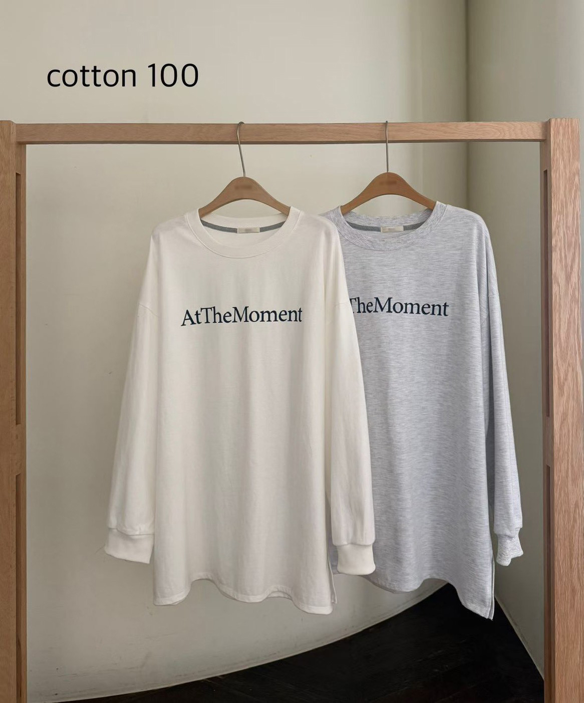 B13.AT The Moment長版TEE