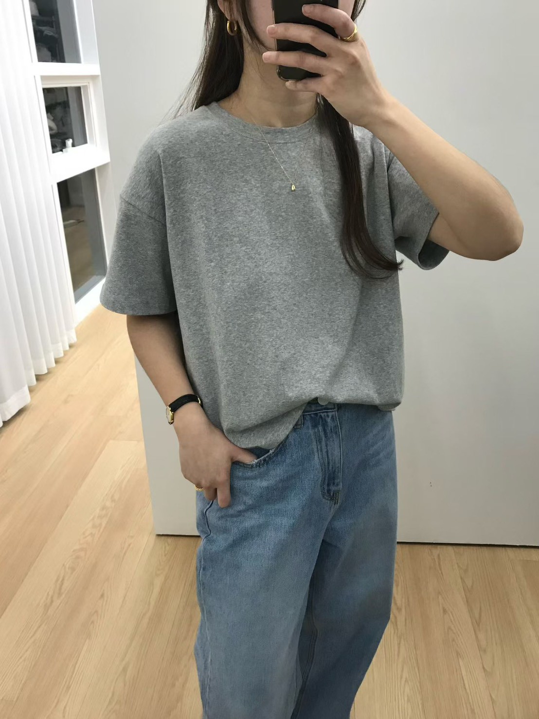 B25.好穿質感系圓領短袖TEE