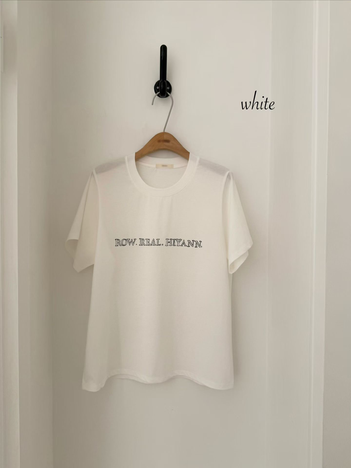 B38.休閒自在印字短TEE