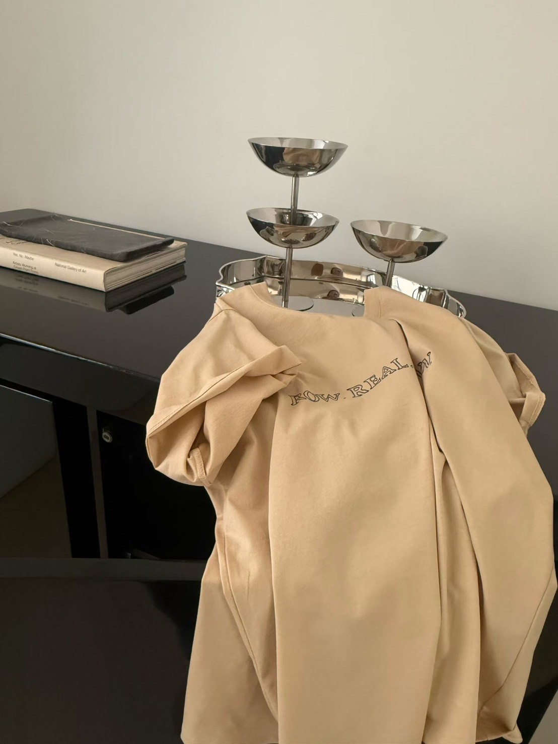 B38.休閒自在印字短TEE