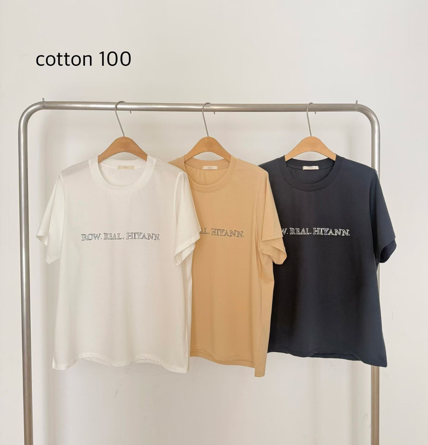 B38.休閒自在印字短TEE