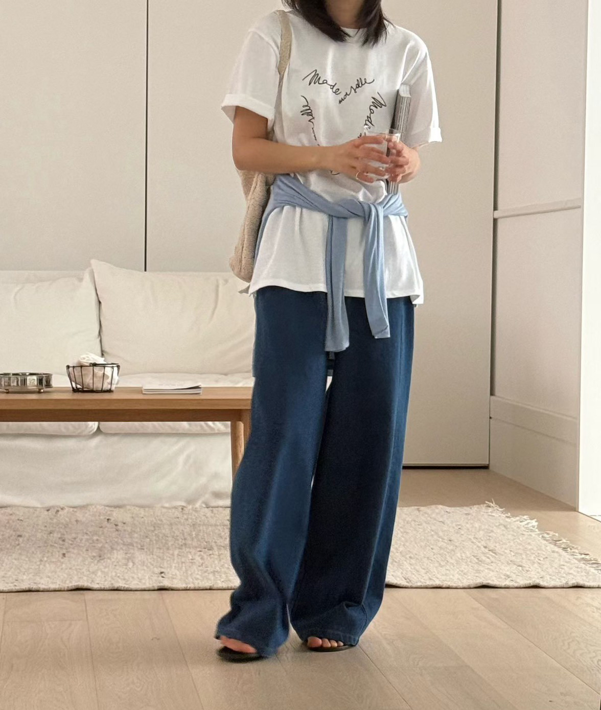 B37.可愛愛心排字寬鬆TEE