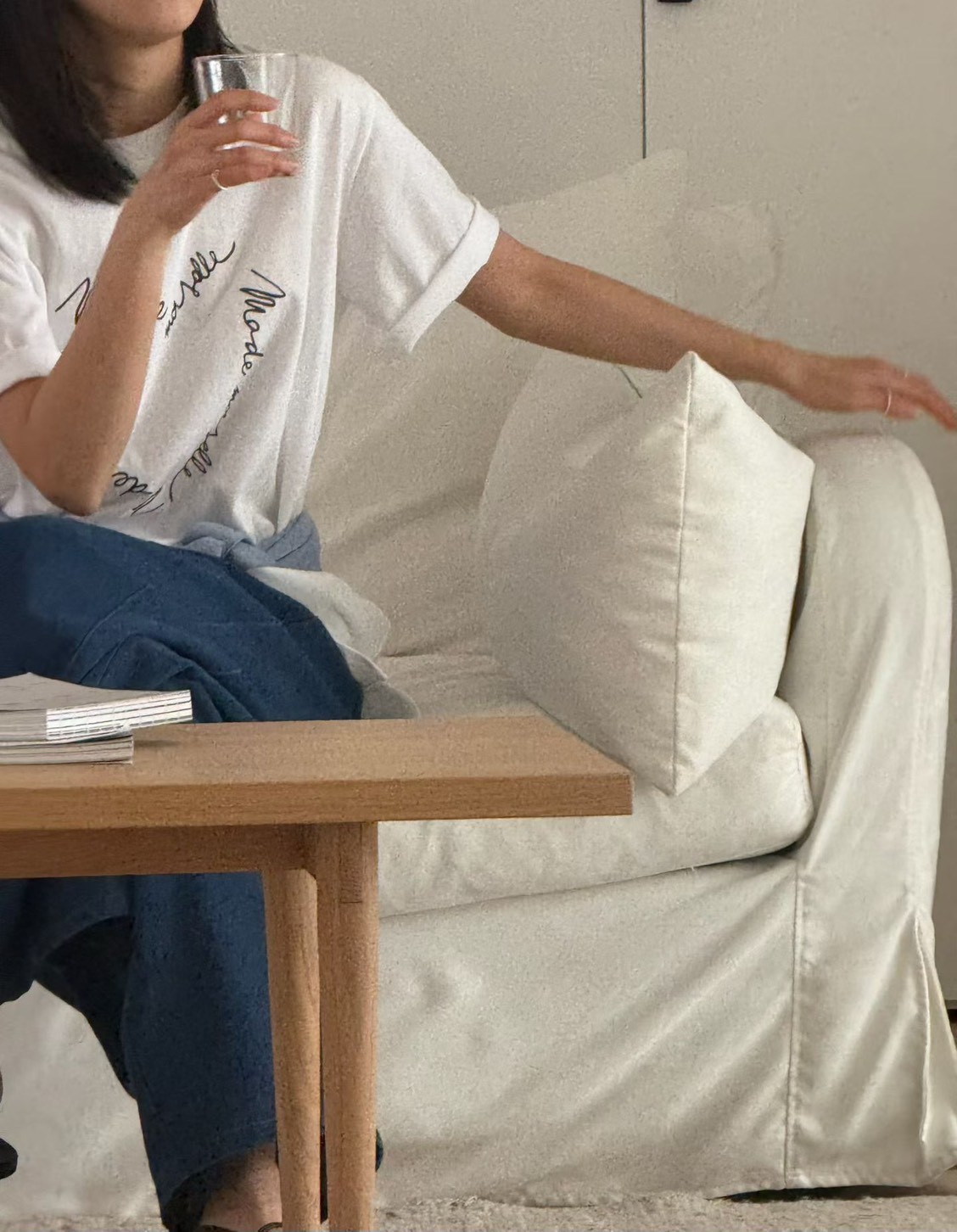 B37.可愛愛心排字寬鬆TEE