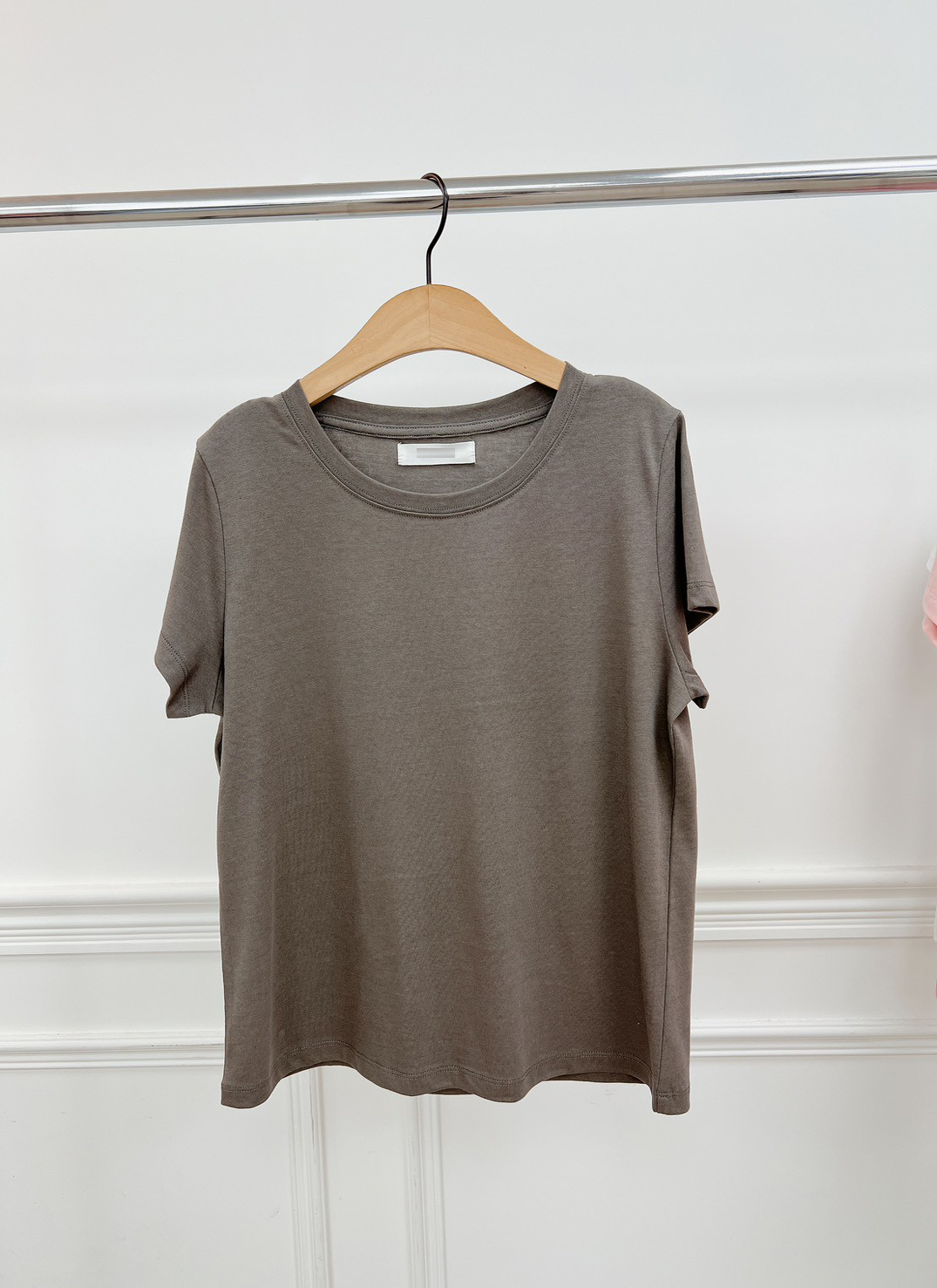 B109.莫蘭迪粉彩圓領MODAL短袖TEE