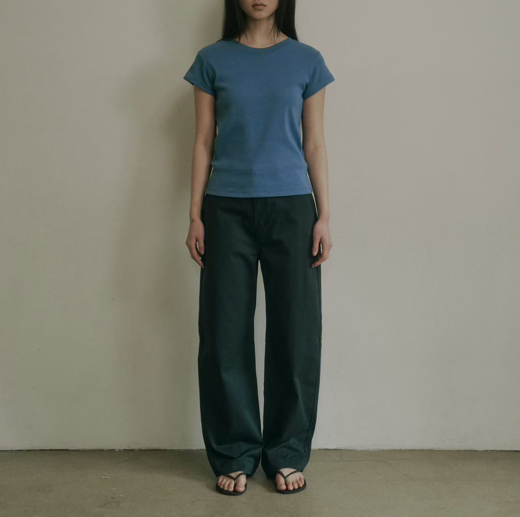 B41.質感家多彩百搭素色短袖TEE