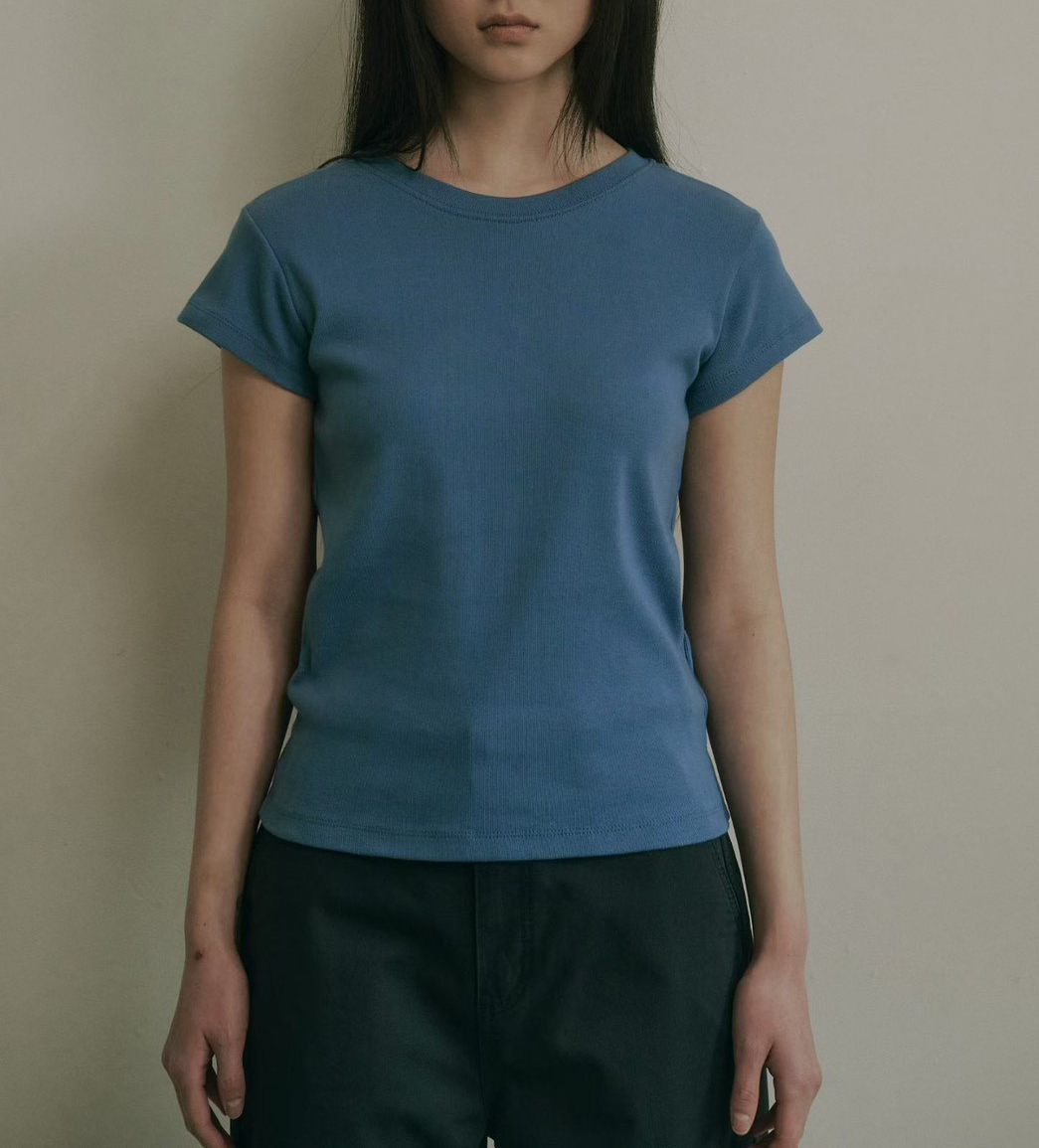 B41.質感家多彩百搭素色短袖TEE