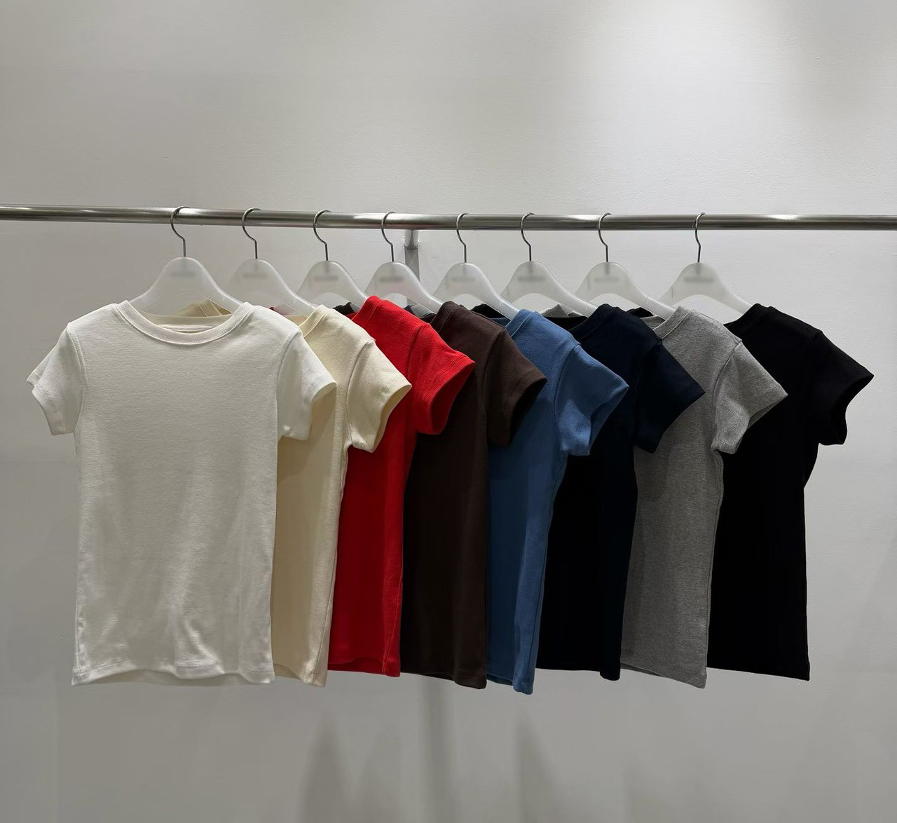 B41.質感家多彩百搭素色短袖TEE