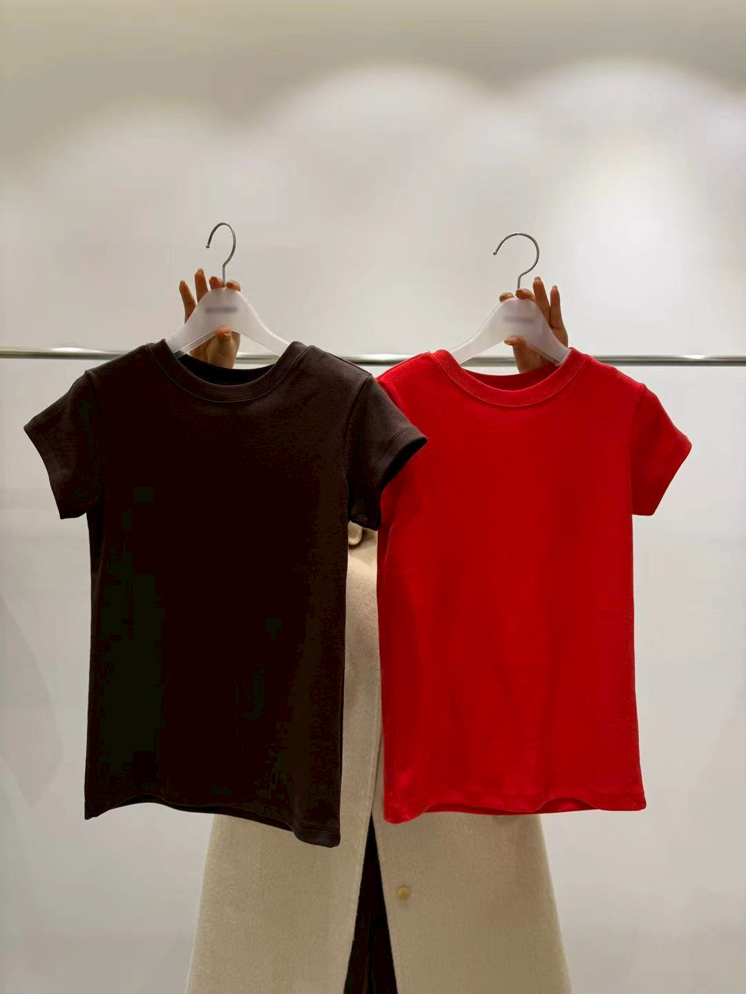 B41.質感家多彩百搭素色短袖TEE