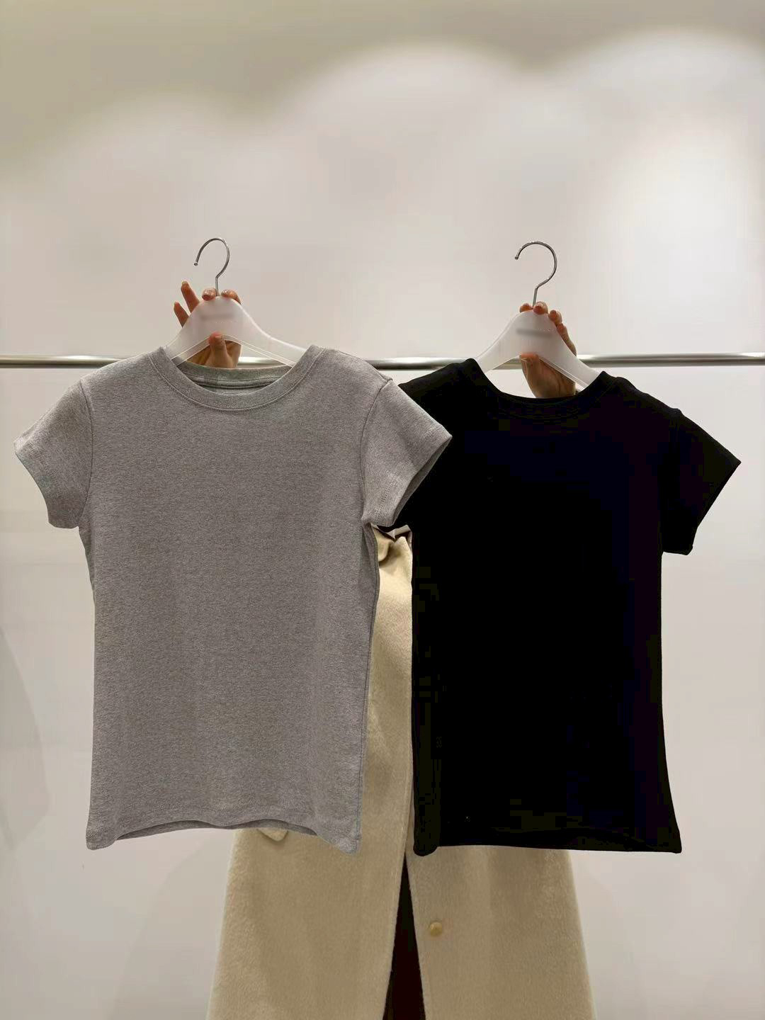 B41.質感家多彩百搭素色短袖TEE