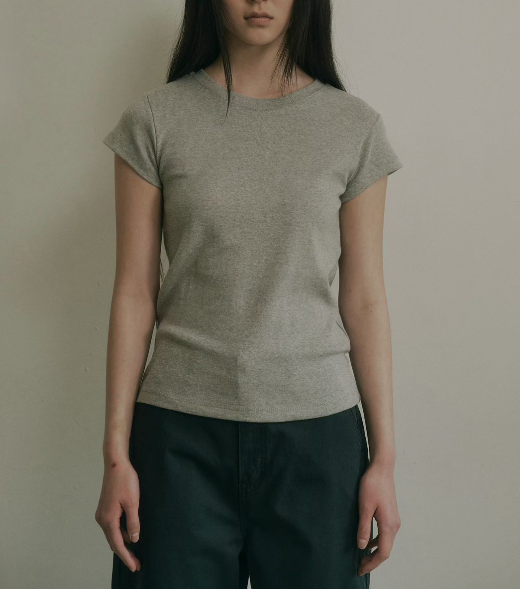 B41.質感家多彩百搭素色短袖TEE