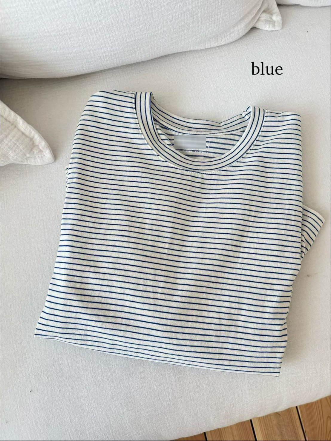 B54.日系女孩好穿細條紋TEE