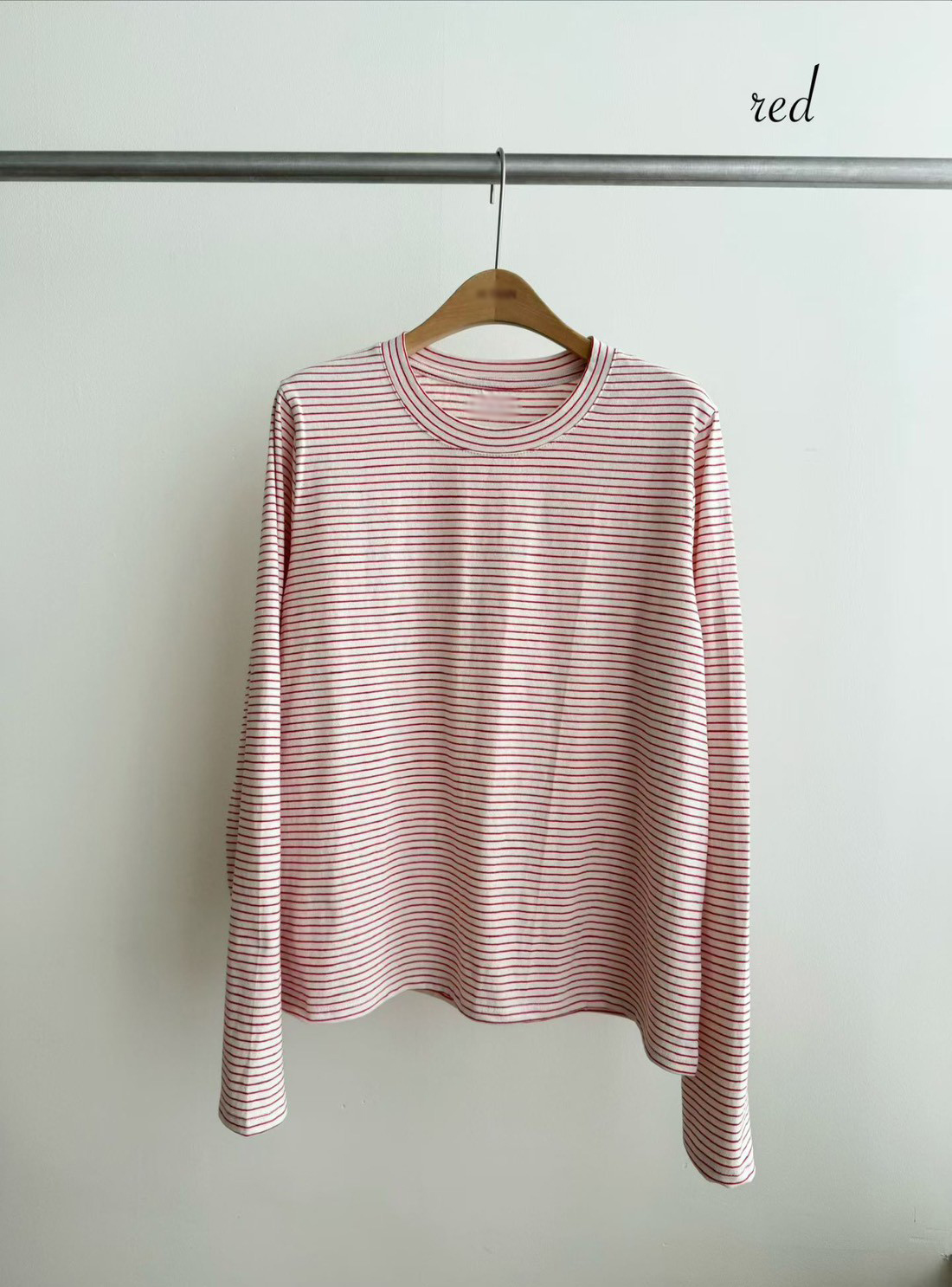 B54.日系女孩好穿細條紋TEE