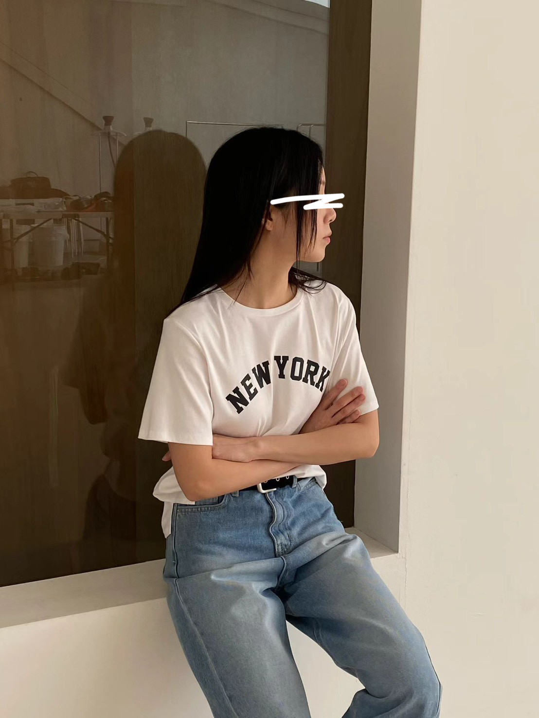 A12.俏皮NEW YORK短袖TEE