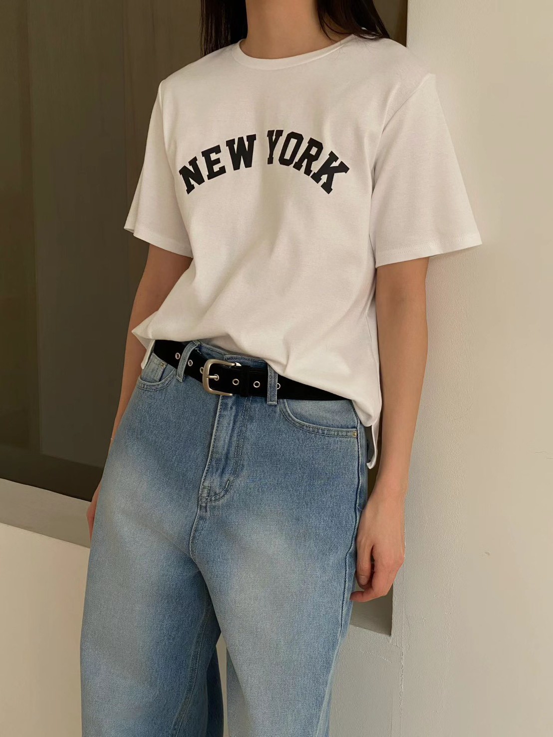 A12.俏皮NEW YORK短袖TEE