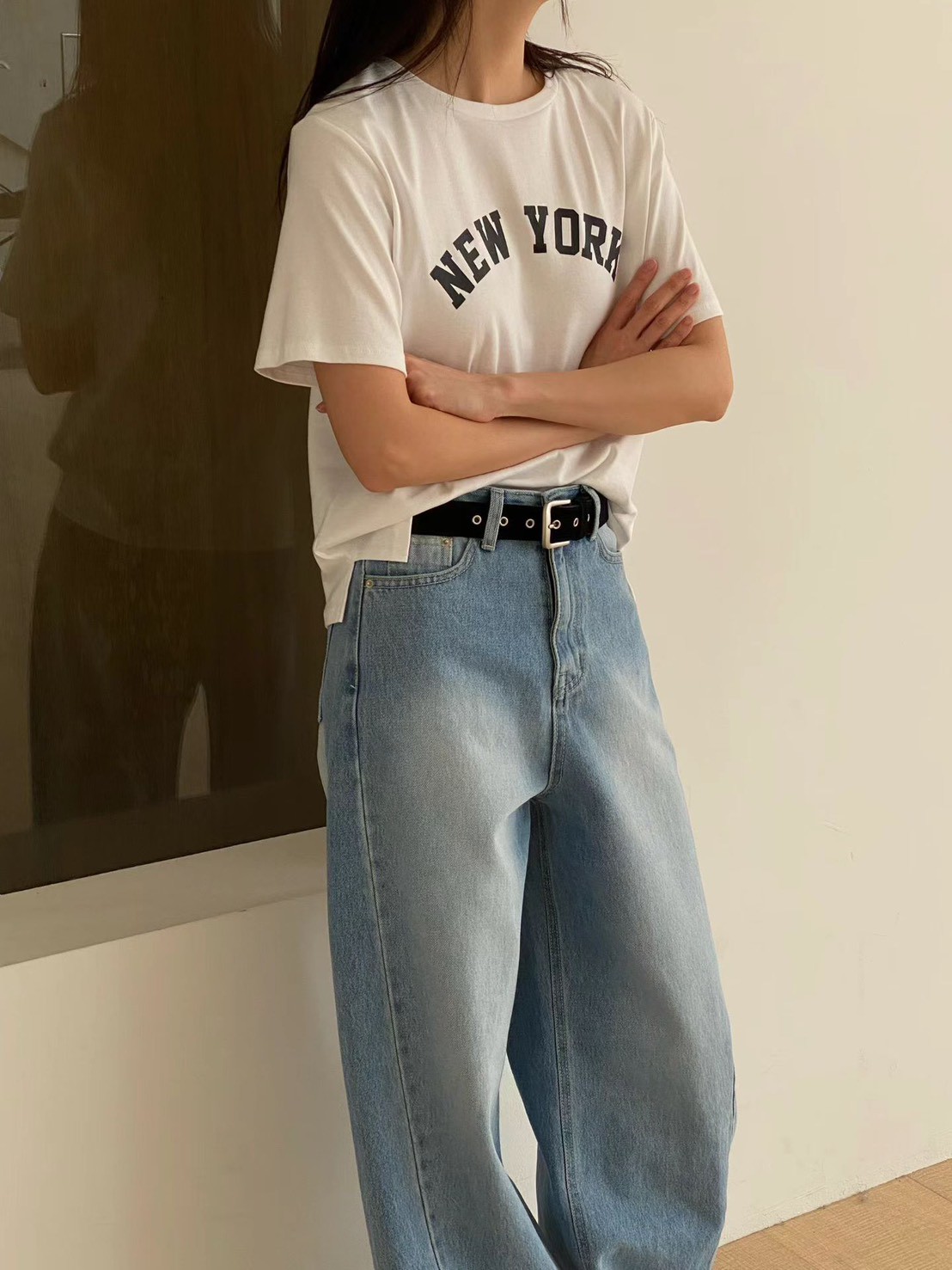 A12.俏皮NEW YORK短袖TEE