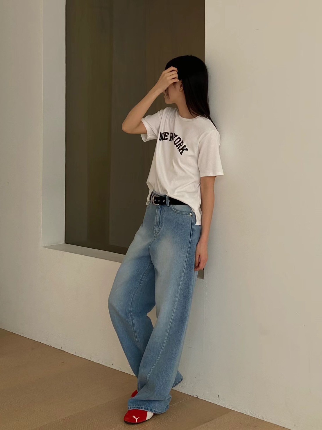 A12.俏皮NEW YORK短袖TEE