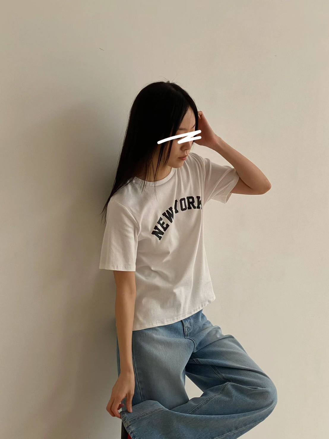 A12.俏皮NEW YORK短袖TEE