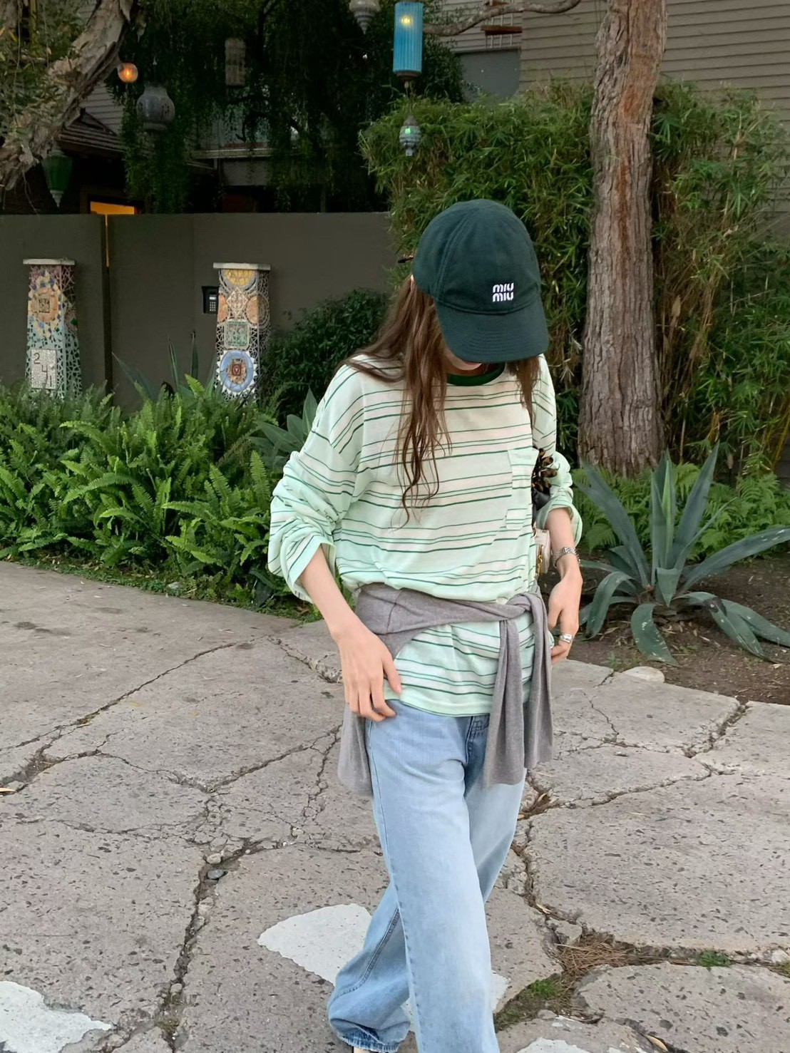 A46.元氣多巴胺條紋TEE