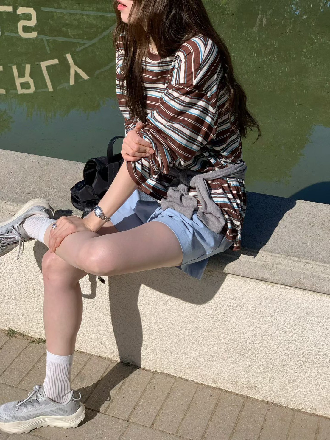 A46.元氣多巴胺條紋TEE