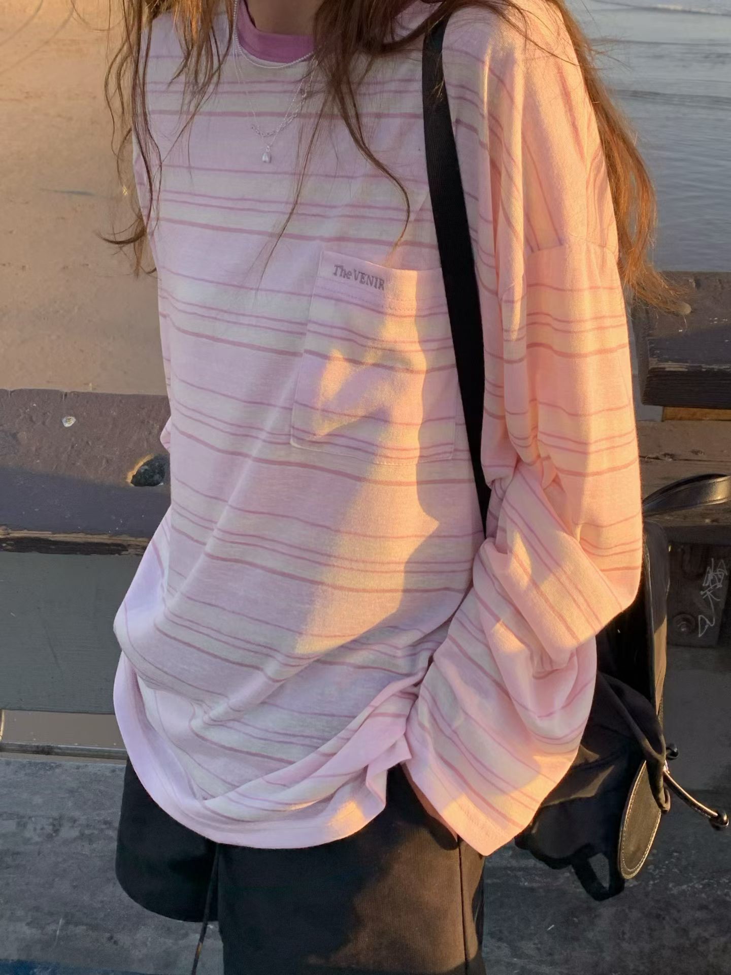 A46.元氣多巴胺條紋TEE