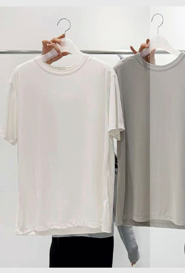 A43.質感家好穿素雅TEE