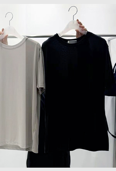 A43.質感家好穿素雅TEE