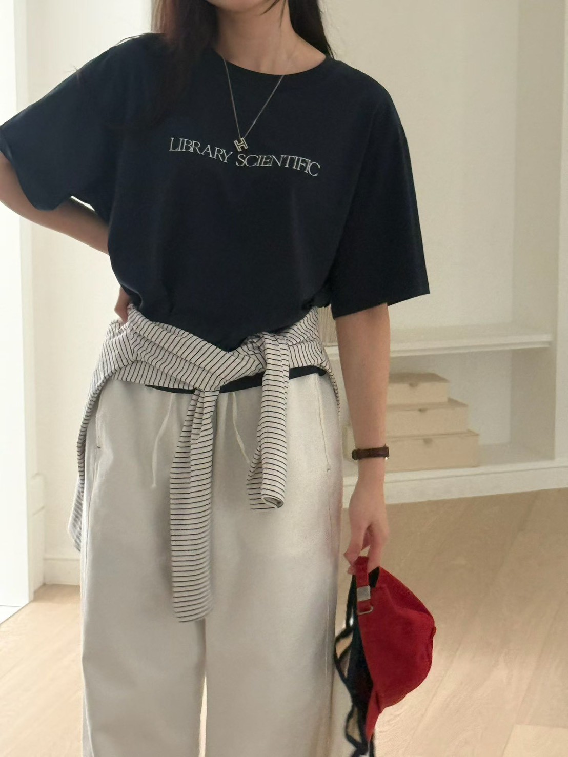 B03.LIBRARY SCIENTIFIC短袖TEE