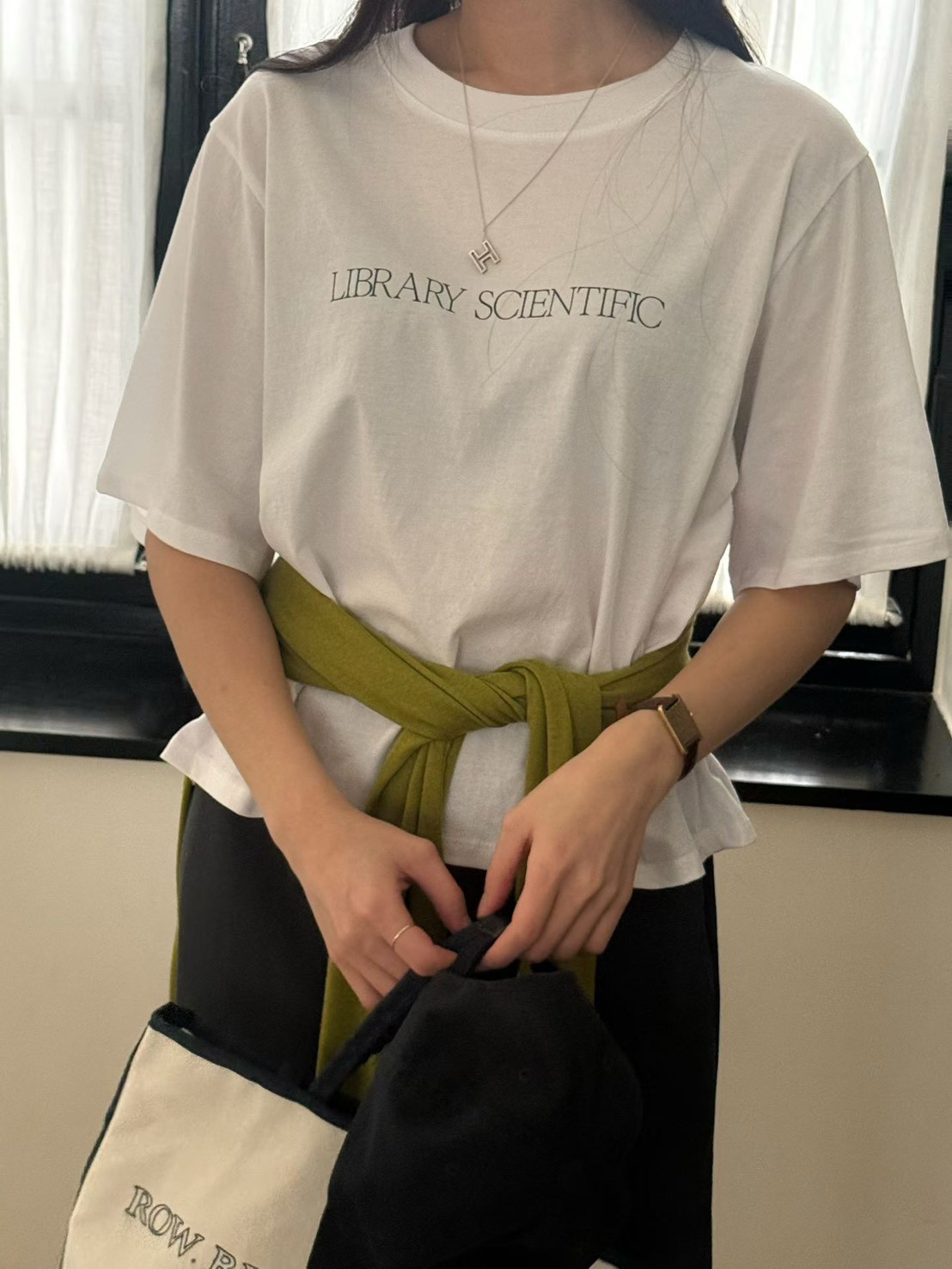 B03.LIBRARY SCIENTIFIC短袖TEE