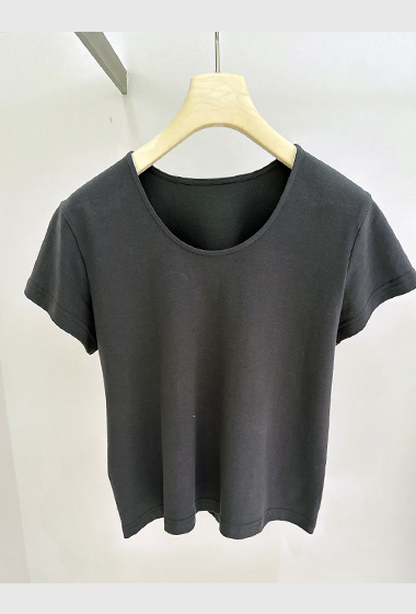 A11.日常U領彈性素TEE