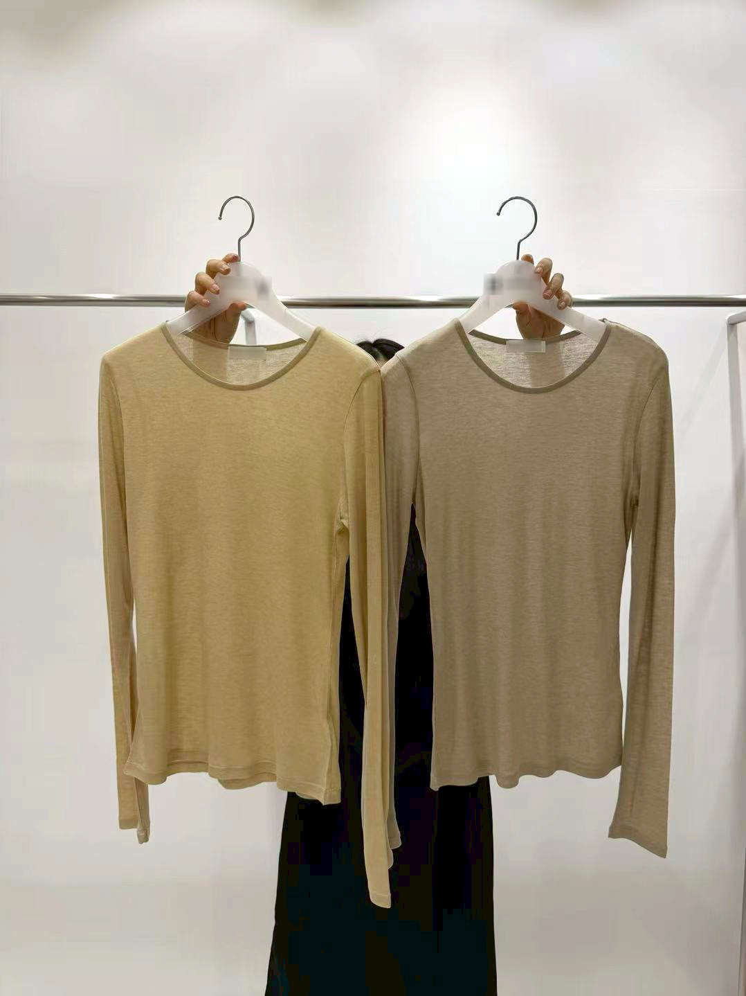 B09.質感家莫蘭迪圓領薄長袖