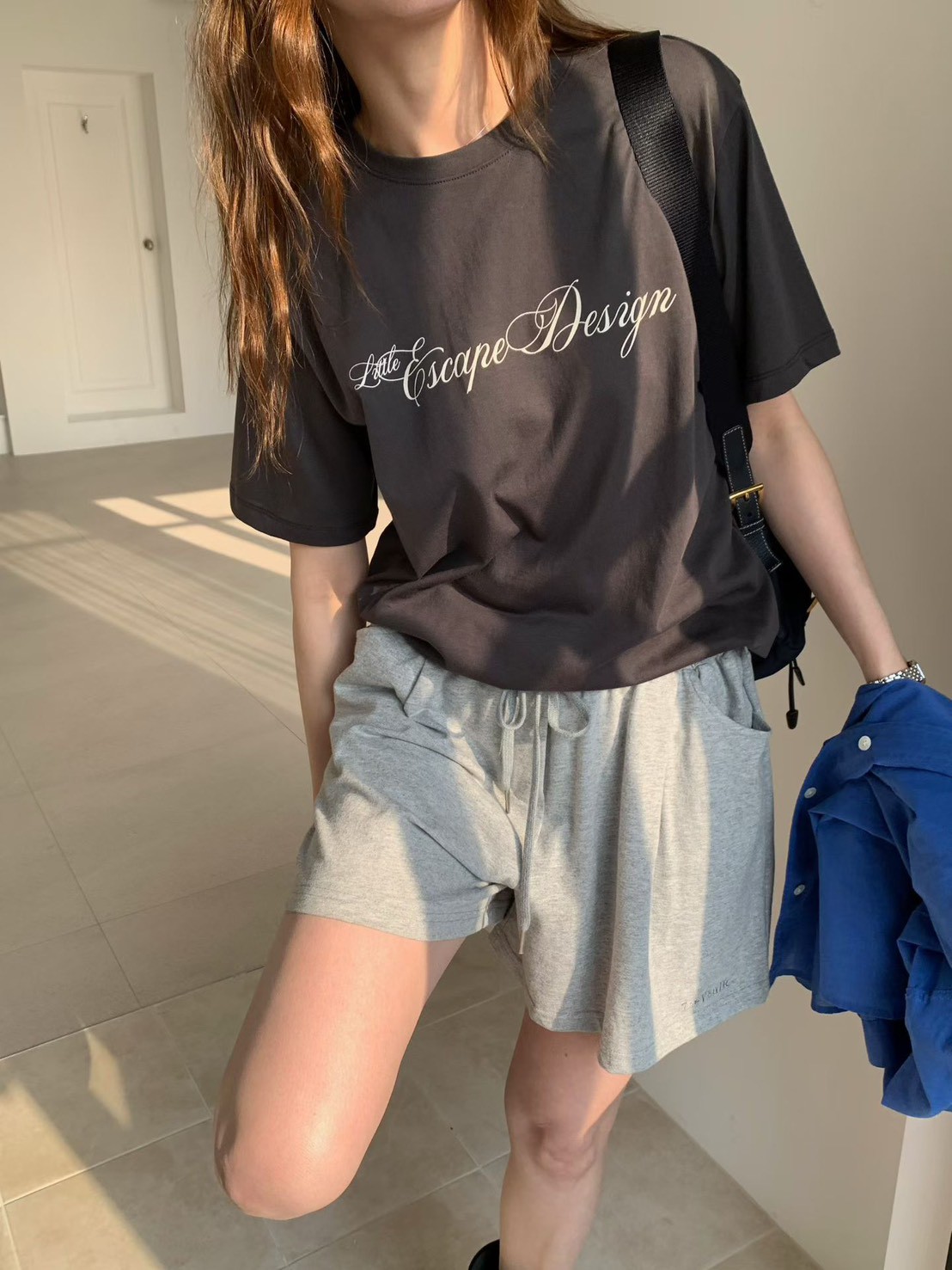 B36.甜甜英文草寫TEE