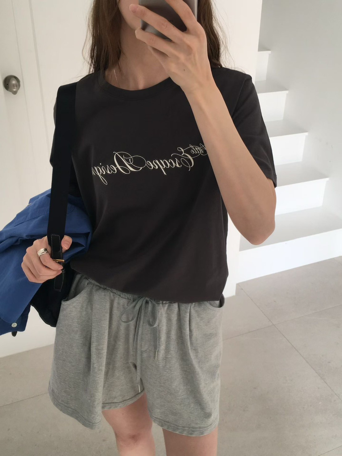 B36.甜甜英文草寫TEE