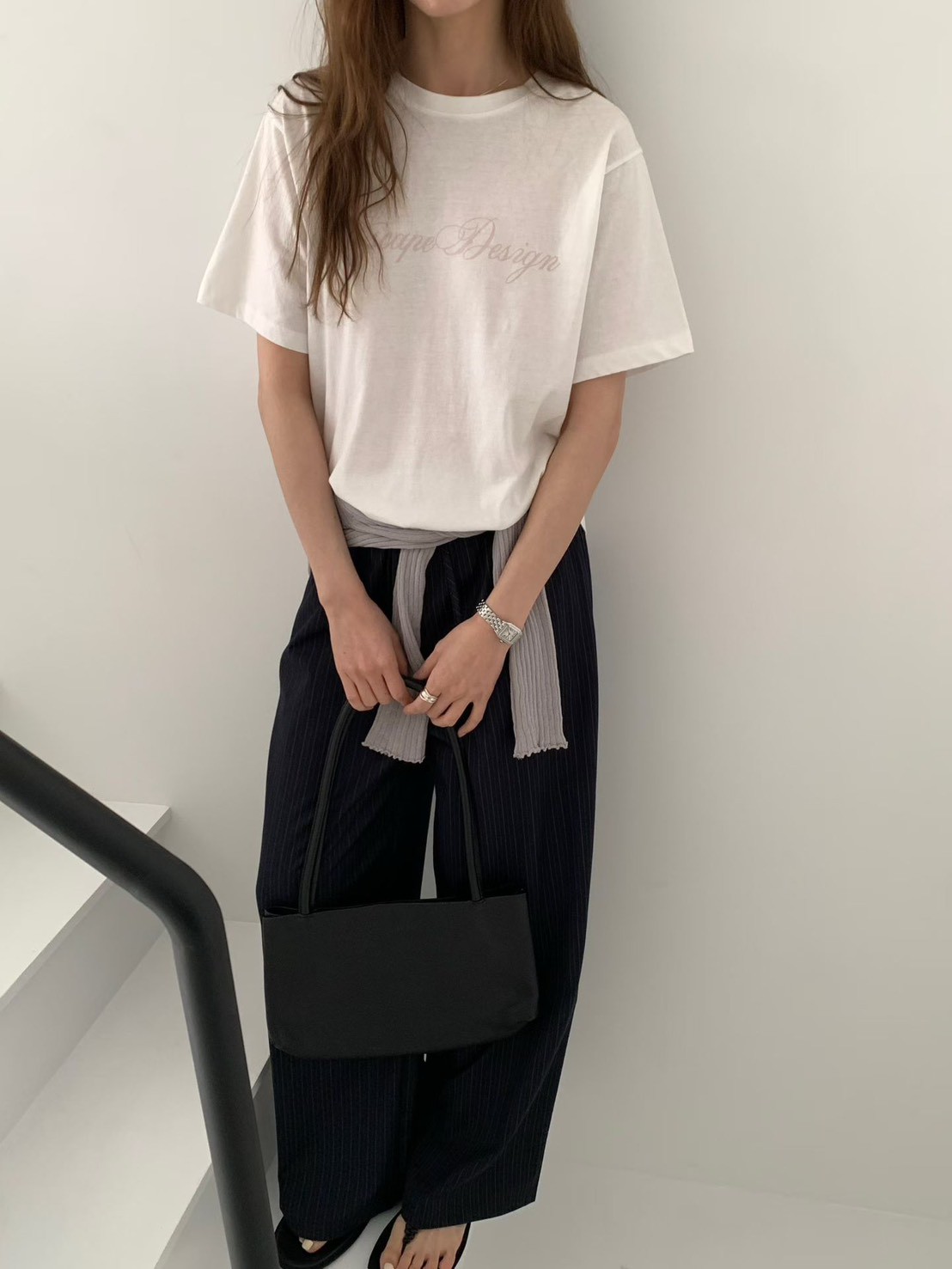 B36.甜甜英文草寫TEE