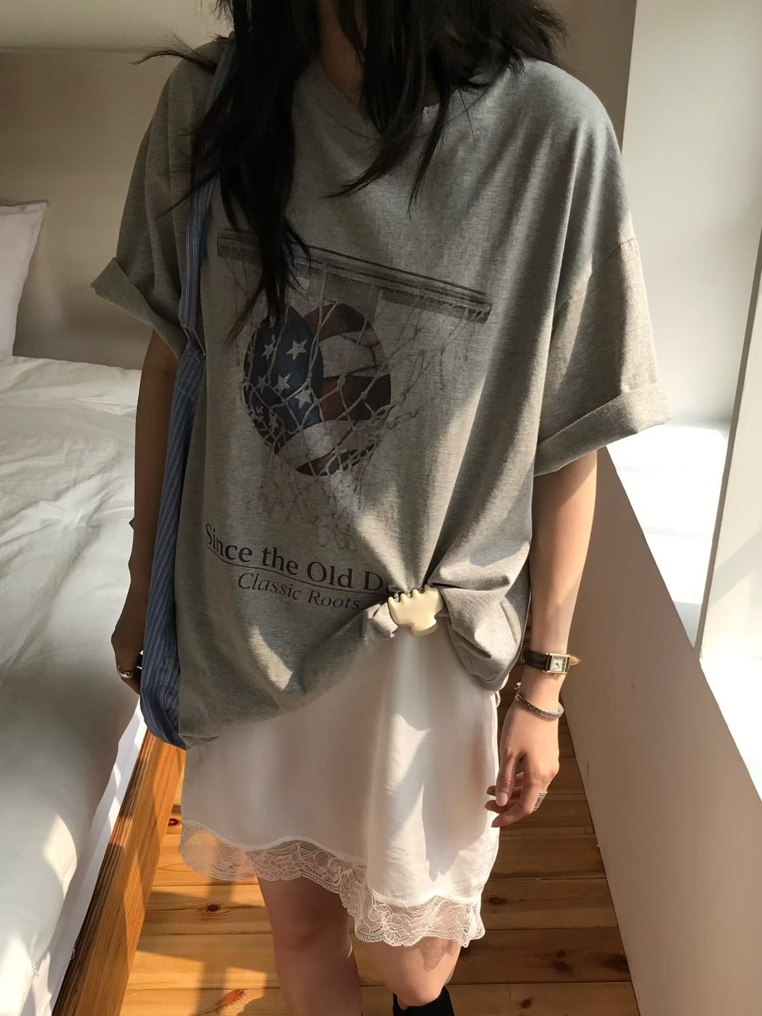 B58.小V家美式職籃休閒TEE