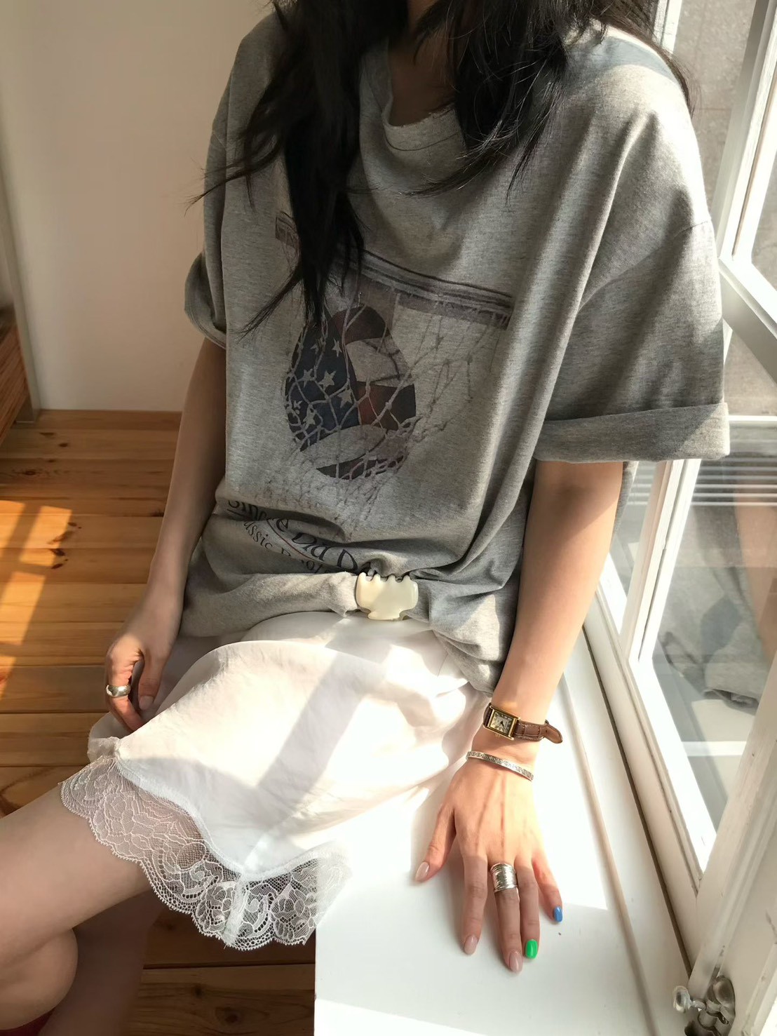 B58.小V家美式職籃休閒TEE